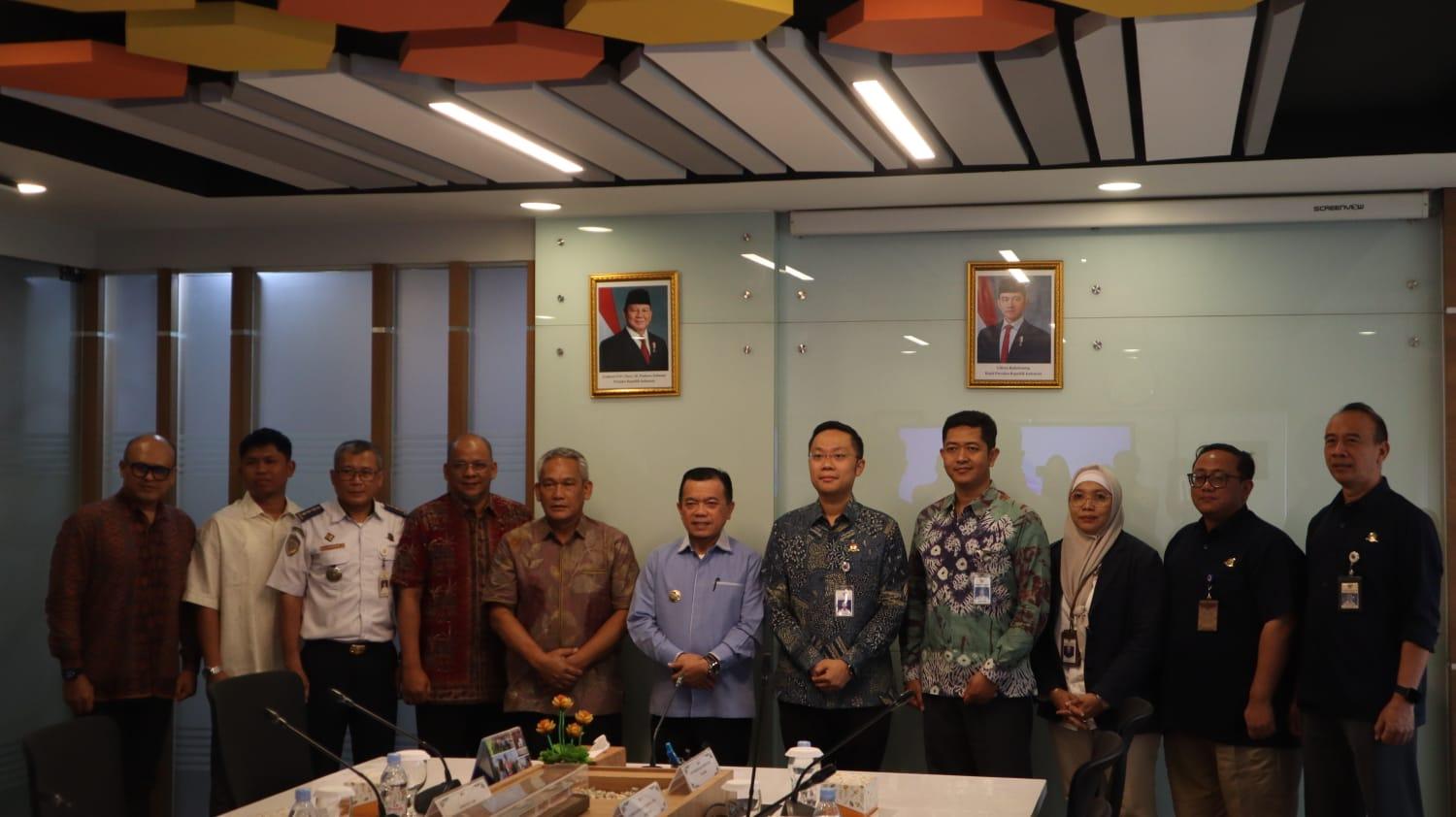 Audiensi dengan Kemenhub, Gubernur Al Haris Bahas Pembangunan Jalur ...